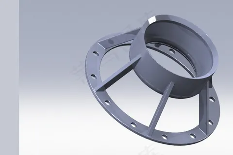 环形燃烧室三维打印火箭发动机