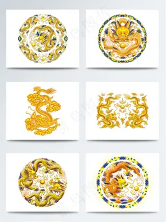 龙图腾素材组合 龙图腾素材组合