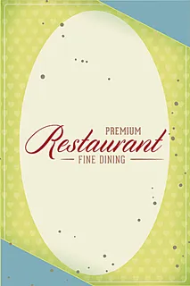 怀旧菜单封面背景