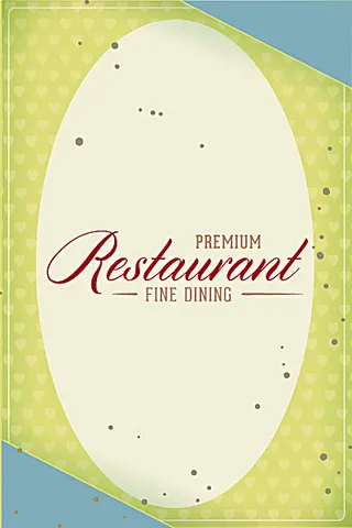 怀旧菜单封面背景