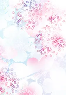 粉紫色渐变樱花花线条底纹花纹素材 粉紫色渐变樱花花线条底纹花纹素材