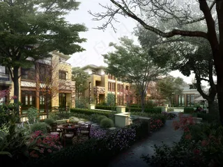 绿化效果规划图