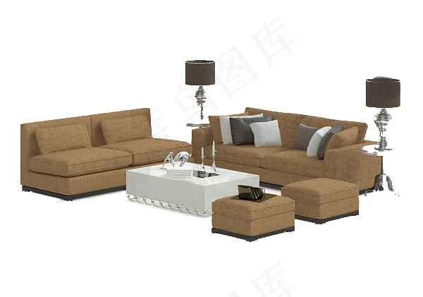 沙发素材模型