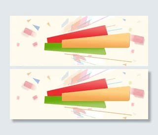 矢量banner背景设计