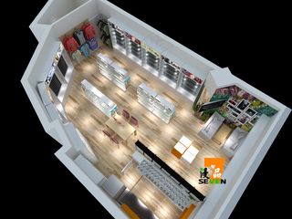 奶茶店餐厅店面图片