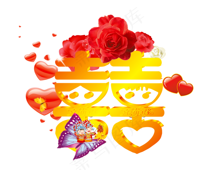 100余款婚庆婚礼婚恋结婚典礼婚恋...(650X406)