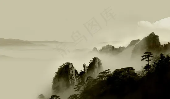 高山水墨 高山水墨