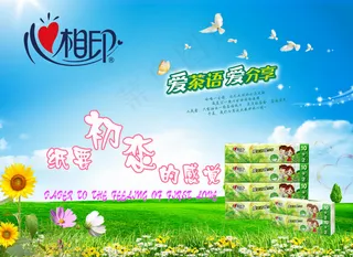 心相印纸巾广告
