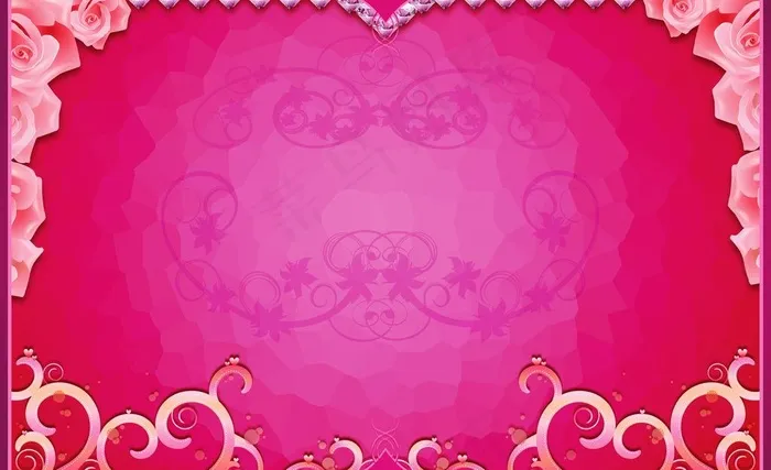 玫红背景图片(3543X2362(DPI:300))psd模版下载