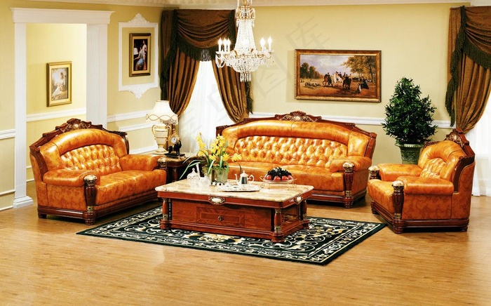 欧式沙发图片