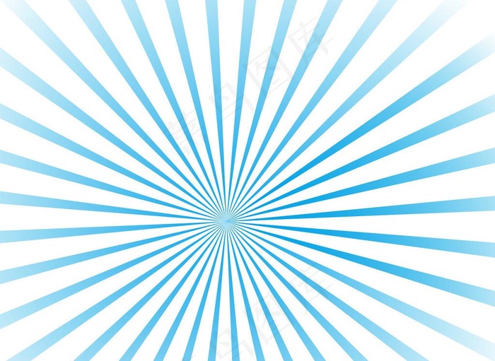 蓝白发射线图片