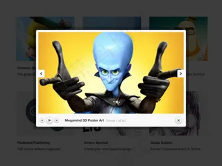 简约网页播放器-psd分层素材