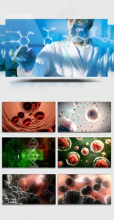 医疗细胞基因DNA高清视频素材CC...