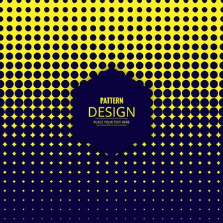 黄色背景矢量图