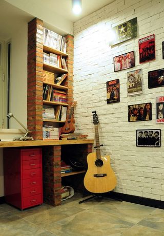 现代简约电视背景墙效果图