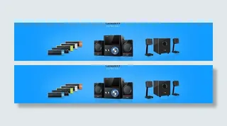 乐天下音响图片