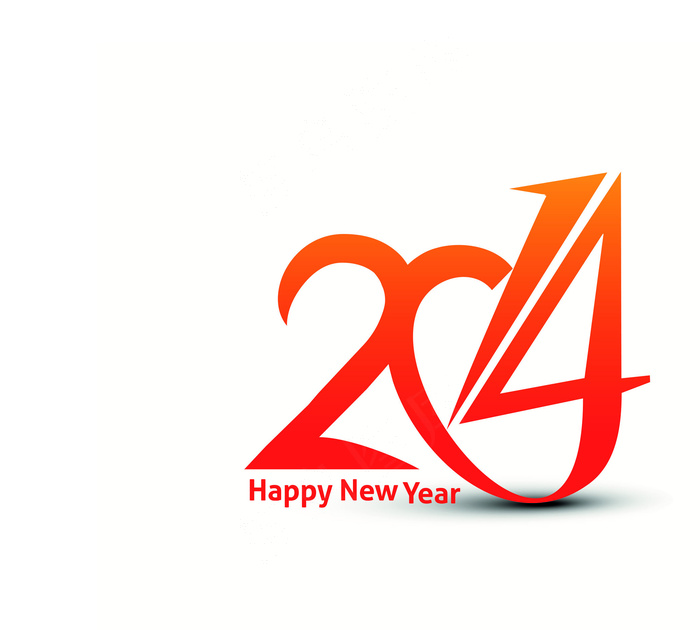 2014艺术字设计矢量素材-2