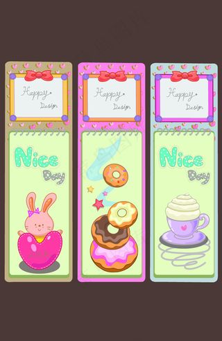 矢量兔子元素背景