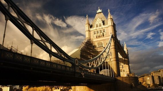 欧洲建筑淘宝海报背景素材