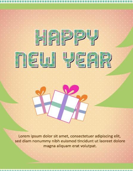 新年背景图片eps,ai矢量模版下载