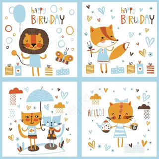 北欧装饰熊插画手机壳T恤图案矢量素...