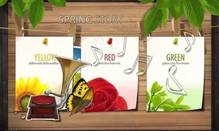 春天的故事图片