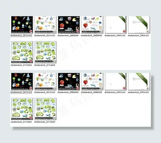 绿色环保矢量素材合集图片