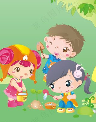 人物剪影插画素材图片