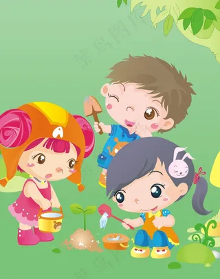 人物剪影插画素材图片