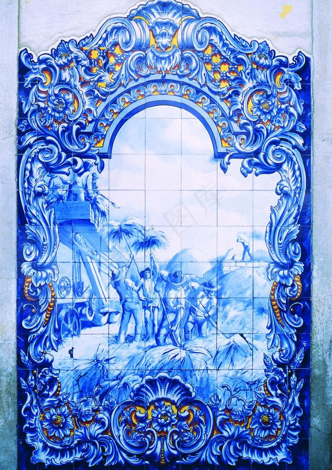 欧洲风格壁画