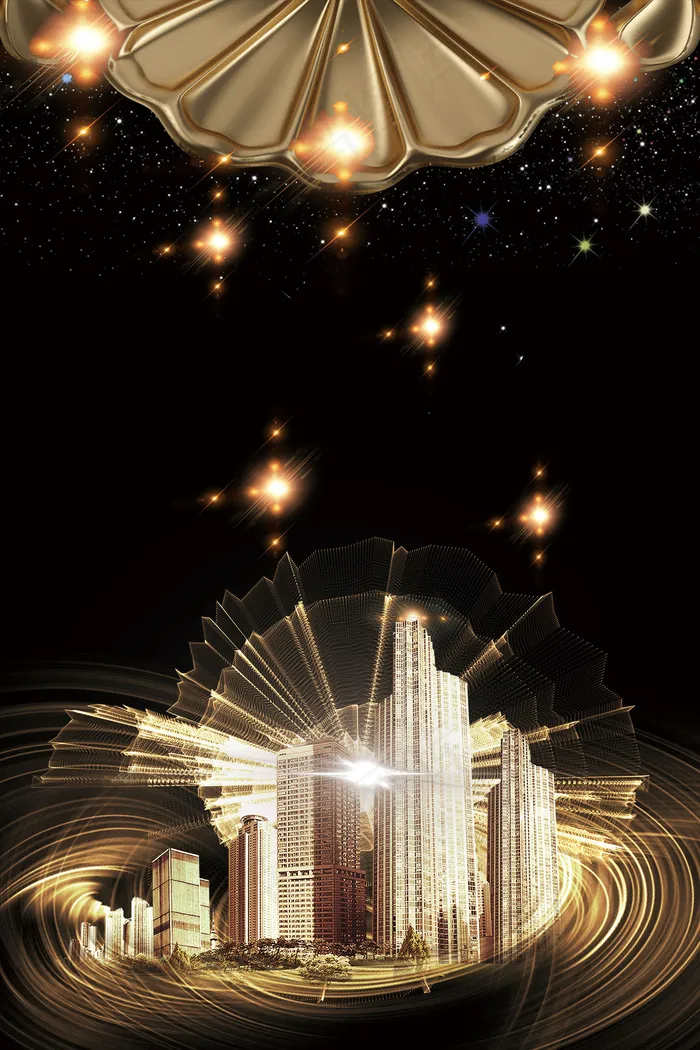 大气企业文化商务海报背景