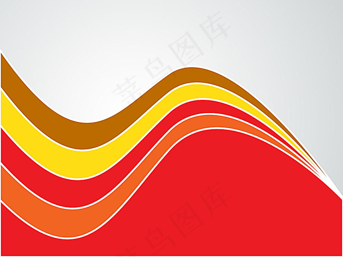 红色动感条纹背景