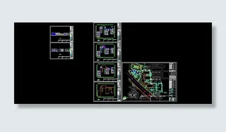 幼儿园cad设计图图片