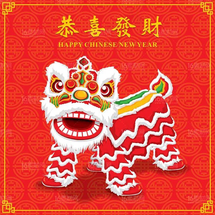 新年素材eps,ai矢量模版下载