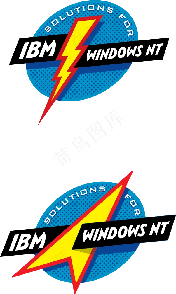 在WindowsNT IBM的解决...ai矢量模版下载