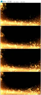 金色气泡视频素材