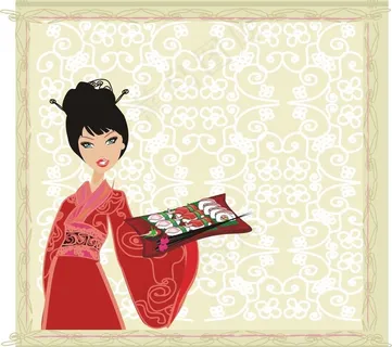 日本料理菜单封面图片