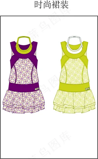 时尚裙装