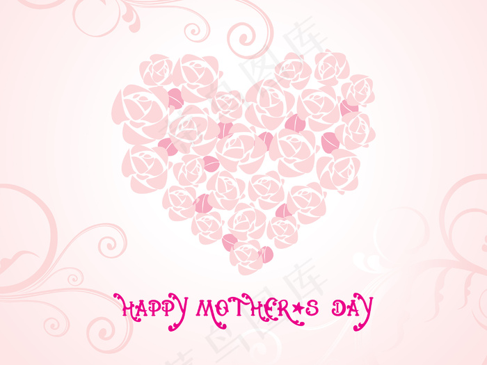 母亲节矢量壁纸