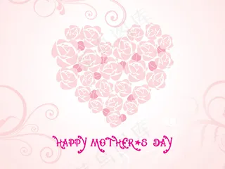 母亲节矢量壁纸