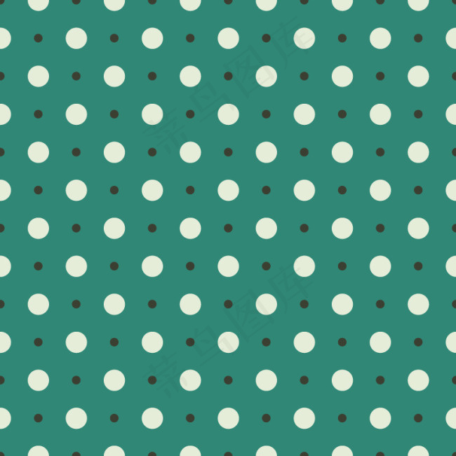 绿底白点背景