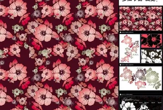 韩国花纹 墙纸 背景 底纹素材 多...