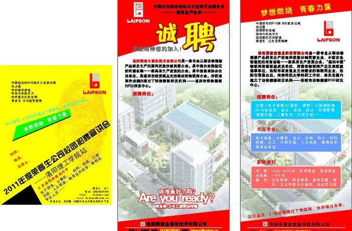 招聘易拉宝图片cdr矢量模版下载