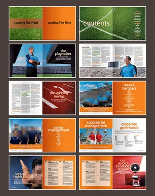 户外运动画册设计eps素材下载