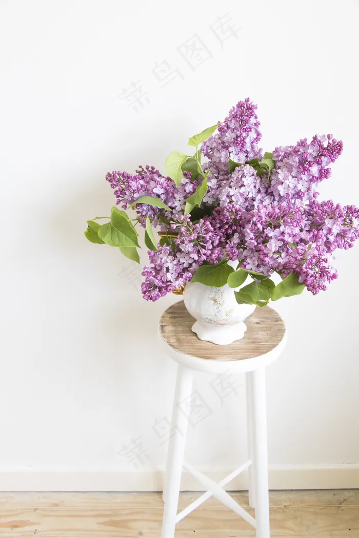 简约小清新文艺风插花静物摆拍背景