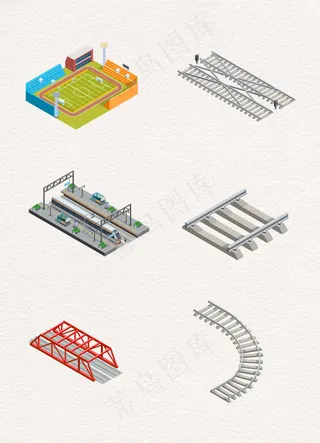 创意卡通轨道设计