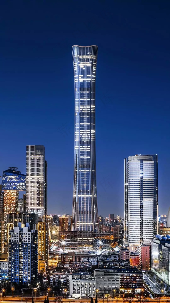 现代城市建筑高清摄影图片