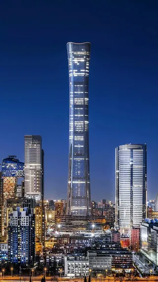 现代城市建筑高清摄影图片