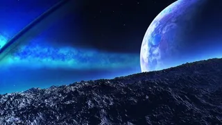 蓝色星空宇宙霸气免费图片