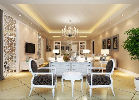 欧式装修设计效果图
